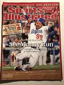 2008 Sports Illustrated LOS ANGELES Dodgers MANNY RAMIREZ No Label NEWSSTAND - Picture 1 of 1