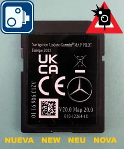 Mercedes Garmin Map Pilot V20 Audio 20 NTG 5 STAR 2 Klass C, E, V Radar BLITZER - Imagen 1 de 4