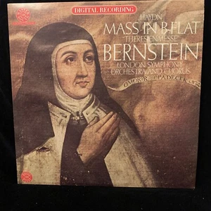 HAYDN MASS Theresienmesse - LEONARD BERNSTEIN - CBS ST LP HALF SPEED MASTERED - Picture 1 of 5