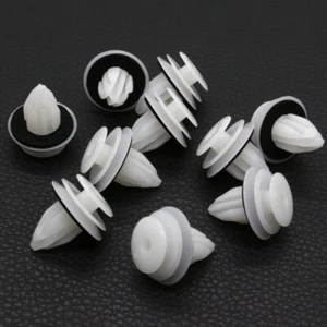 10Pcs Door Trim Panel Retainer Clips Fastener Rivet For Jaguar F-Pace XF T4N9812 - Foto 1 di 3