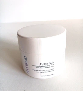 Nassif MD Detox Pads 60 Ct Alpha Beta Hydroxy Facial Cleansing Wipes New Sealed - Picture 1 of 6