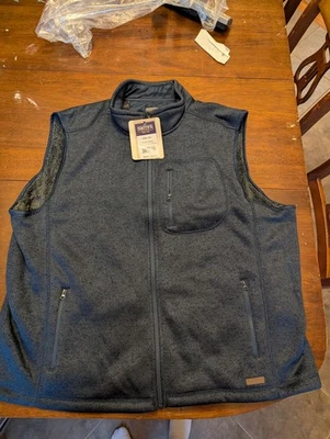 Smiths Mens Sherpa Lined Zip Vest 2xl - Image 1 of 2