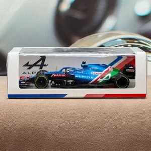 Spark 1/43 Alpine F1 A521 Fernando Alonso 2021 Abu Dhabi GP S7858 - Picture 1 of 4