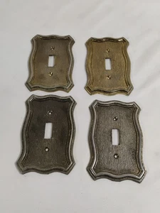 Vintage American Tack & Hardware 70T Switch Plates Lot Of 4 - Picture 1 of 6