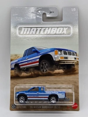 Nissan Matchbo 2025 azul - 1995 carrocería rígida 4x4 piezas camión de reparto serie Foto 1 de 4