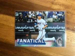 2025 Topps Chrome Corey Seager #FAN-11 Fanatical SSP Case Hit Rangers - Bild 1 von 2