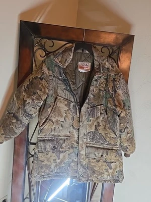 Walls Blizzard Pruf Camo Insulated Jacket Large Tall Mens Hunting Outdoors USA - Image 1 of 4