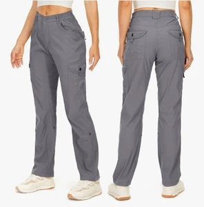 Damen Wander Cargo Hose wandelbar schnelltrocknend wasserdicht 12 grau UPF + 50 - Bild 1 von 7
