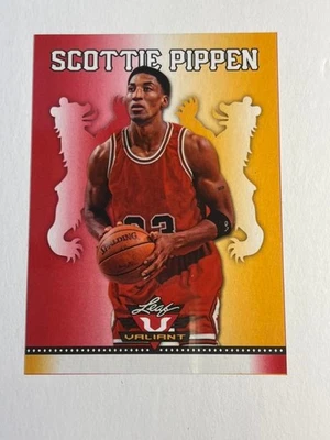 Leaf Valiant 2012 rojo prueba de acetato falta serie # Scottie Pippen Foto 1 de 2