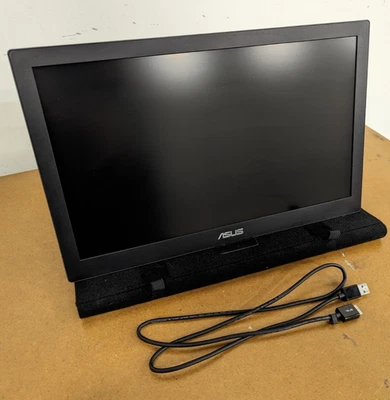 ASUS MB168B LCD Portable Monitor 15.6" - TESTED - Image 1 of 3