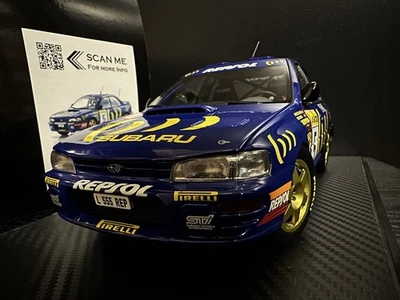 1/18 KYOSHO Subaru Impreza WRC 1995 Monte Carlo Rally #5 KS08962B  WRX GC8 - Image 1 of 4