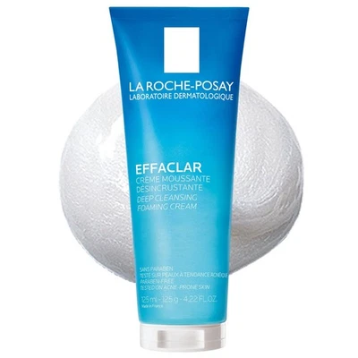 *NEW* La Roche-Posay Effaclar Deep Cleansing Foaming Cream 4.22 oz. - 07/2027 - Image 1 of 4
