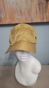 Vintage 80s Made in USA 5-Panel Nylon Strapback Hat - Gold Lightweight Cap... - Bild 1 von 7