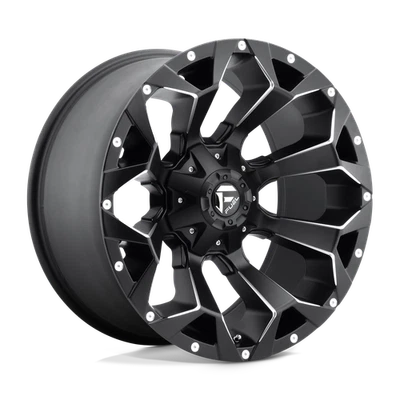 18x9 Fuel D546 Assault Matte Black & Milled Wheel 6x135/6x5.5 (19mm) - Image 1 of 4
