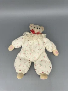 Hallmark Peluche Orso con Collare Bianco 7" - Foto 1 di 3