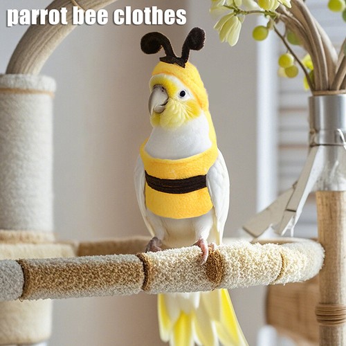 VETEMENTS Funny Bee Shaped Birds Hoodie Cute Warm Birds Cosplay Clothes Parrot Costume SN❤