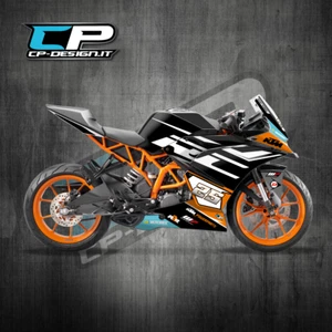 Kit Grafiche per KTM RC125 200 390 2016 2017 2018 2019 2020 Sticker gp race sm - Picture 1 of 3