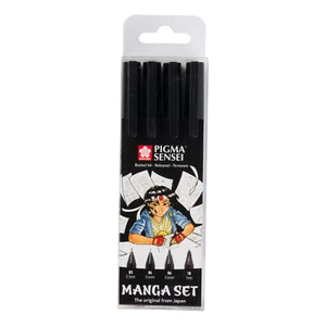 Sakura Pigma Sensei  "Manga Sammlung", 4er-Set - Afbeelding 1 van 6
