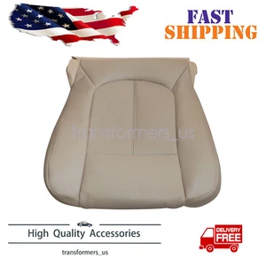 For 2011 2012 2013 2014 Ford F-250 Super Duty Passenger Bottom Seat Cover Tan - Picture 1 of 8