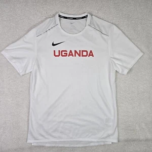 Nike Pro Elite Herren Medium Uganda Team Issued Running weiß T-Shirt CU8875-100 - Bild 1 von 6