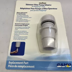 Above Ground Pool Skimmer Filter Pump Adapter 1.25" 1.5" Polygroup GAME 4552 - Picture 1 of 2