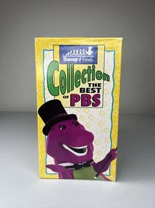 Barney & Friends Collection The Best of PBS VHS, 1996, 4-Tape Box Set - Picture 1 of 16