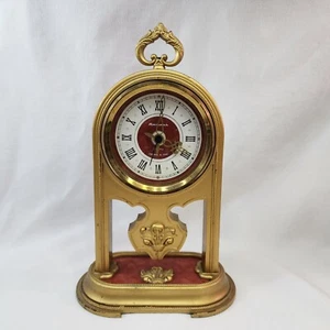 Vintage Jantar Yantar (Янтарь) Desktop clock SOVIET USSR Tested Working - Picture 1 of 12