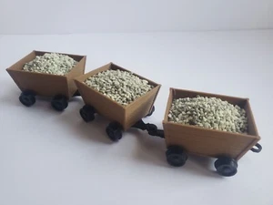 Mining Carts for 1/24 Scale Western or Old Railroad Train Display - Picture 1 of 15