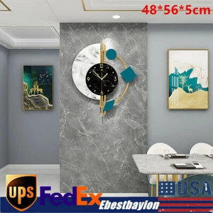 Small Wall Clock Digital Modern Art Design Creative Decor For Office Home Shop - Picture 1 of 9