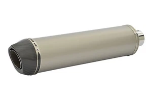 GSXR1000 Exhaust K1-K4 2001-2004 SP Diabolus Titanium Round XL Carbon Outlet - Picture 1 of 8