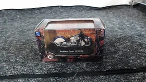 New-Ray 1:32 1939 Indian Four NIB Diecast Blue/White - Picture 1 of 5