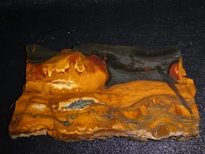 Mara Mamba Tiger Eye slab- 6    " x 3 1/4" -rough for cabbing or display - Picture 1 of 3