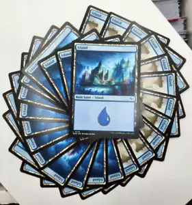 Magic: The Gathering 25 cartas Land Pack | Basic Lands | Islands | Mixed Sets - Imagen 1 de 1