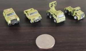 Vintage 1980's Funrise Micro Machines Camoflouge Military Vehicles Lot of 4 - Picture 1 of 14