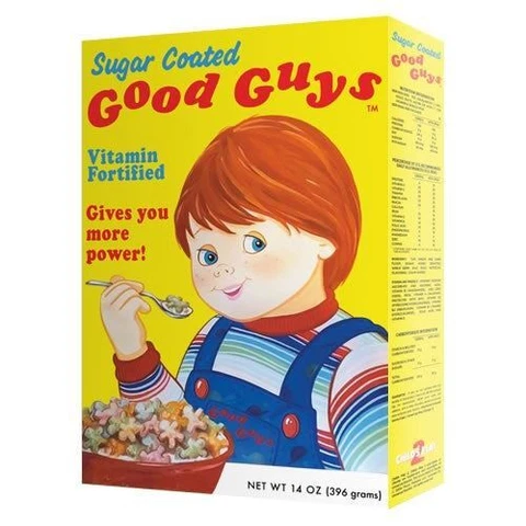 Good Guys Cereal Box (Childs Play, Trick or Treat Studios) Cover