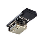 New USB to 9 Pin Adapter Card USB 2.0 Motherboard USB 2.0 A to 9 Pin Converter