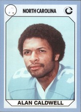 1990-91 North Carolina Collegiate Collection Multi-Sport Card #66 Alan Caldwell