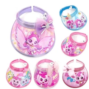 Korean Catch Teenieping Heartsping Kids Girls Sun Cap Swim Hat Summer Visor - Picture 1 of 20
