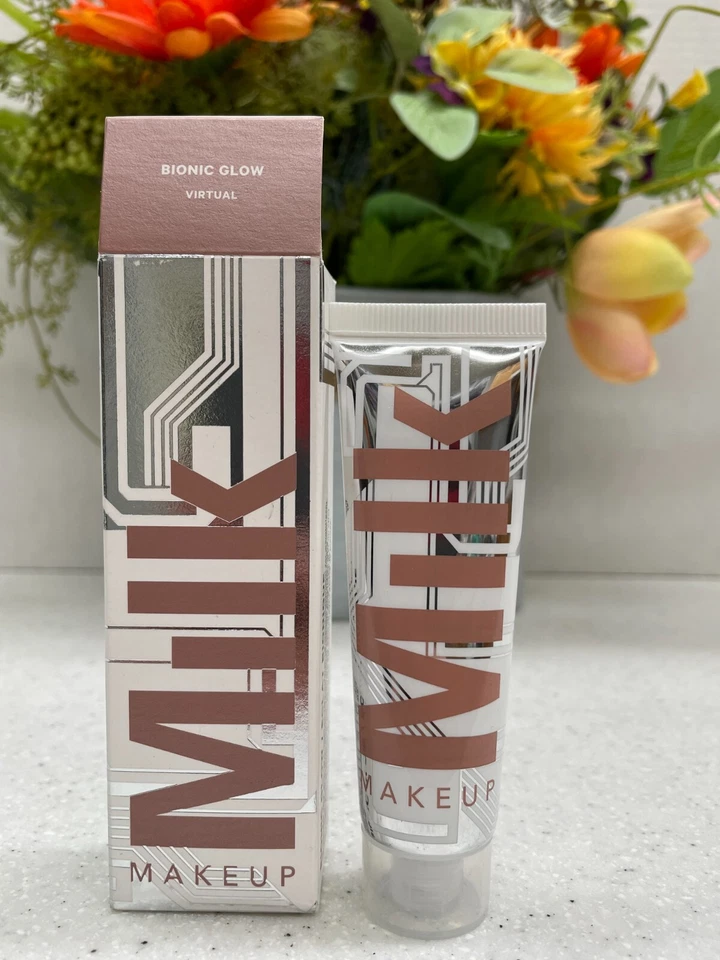 MILK MAKEUP Iluminador Líquido Brilho Biônico com Ácido Hialurônico (Virtual) Novo Na Caixa - Imagem 1 de 1