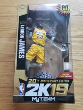 LeBron James NBA 2K19 McFarlane Figure Lakers 20th Anniversary Edition ! Lakers