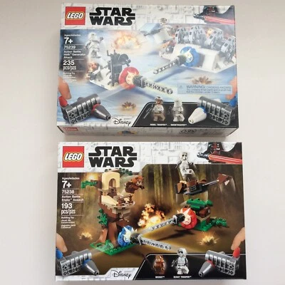 LEGO Star Wars Action Battle Endor Assault 75238 and Hoth Generator Attack 75239 - Image 1 of 4
