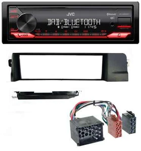 JVC Bluetooth USB DAB MP3 Autoradio für BMW 3er E46 Profiversion Rundpin - Bild 1 von 7