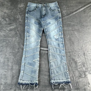 Jeans Rebel Vengeance uomo 30x31 rock punk alternativo gotico raro unico - Foto 1 di 12