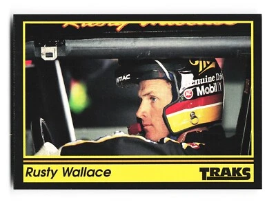 1991 Traks #179 Rusty Wallace NM+ 3863 - Image 1 of 2