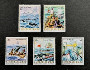 Penrhyn: 1983, Whale Conservation, Mint Never Hinged Set - Picture 1 of 1