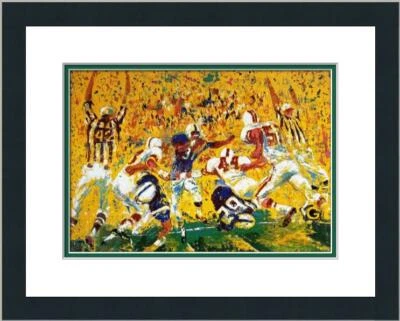 Impresión enmarcada personalizada Leroy Neiman Touchdown Foto 1 de 2