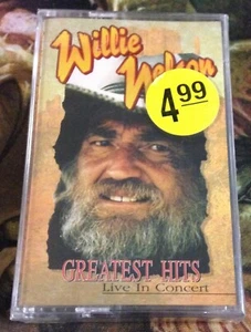 Willie Nelson Greatest Hits Live in Concert (Cassette Tape, 1996) Factory Sealed - Picture 1 of 3