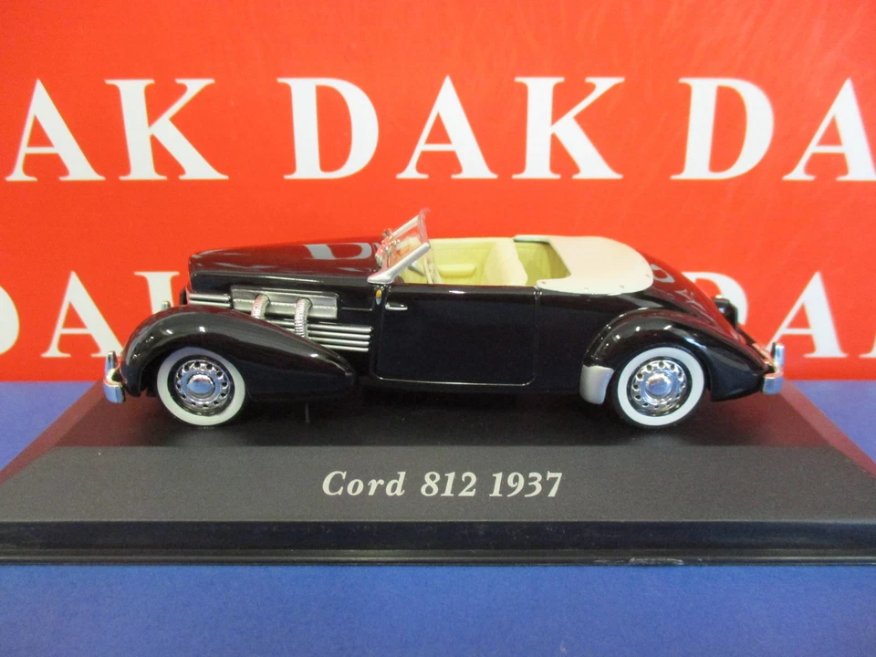 Die cast 1/43 Modellino Auto Cord 812 Convertible Phaeton 1937 - Immagine 1 di 4