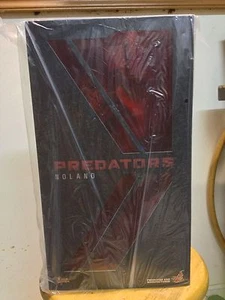 Figura de acción Hot Toys MMS 163 Noland Predators Laurence Fishburne 12 pulgadas NUEVA - Imagen 1 de 2