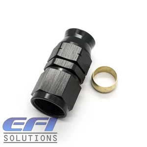 Hardline Fitting End Adapter Fitting 5/8 Tube To Female AN10 (Black) 109-10BLK - Picture 1 of 1